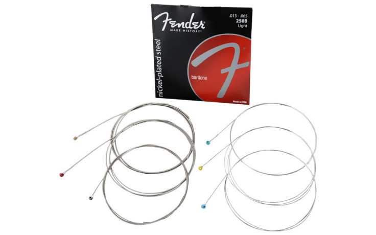FENDER 250B SUPER BARITONE STRINGS LIGHT 013-065