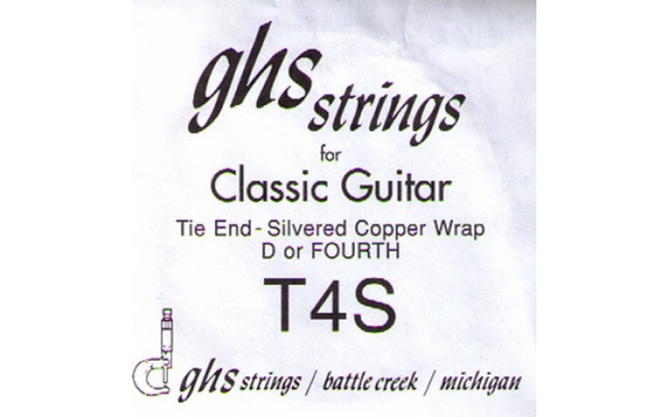 GHS STRINGS T4S SINGLE STRING CLASSIC