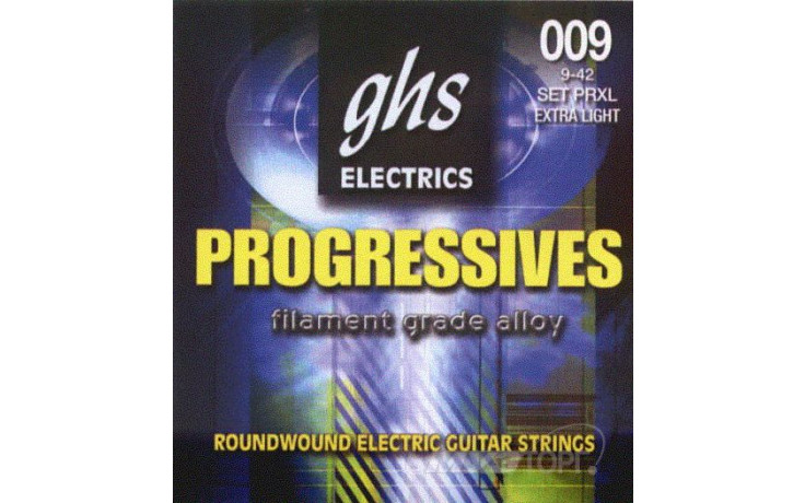 GHS STRINGS PROGRESSIVES PRXL 09-42