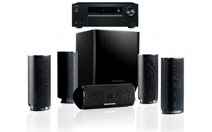 Домашний кинотеатр set 5.1 Onkyo TX-SR252 + Harman Kardon HKTS 16 BQ