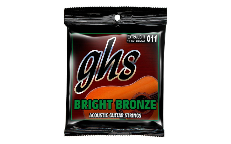 GHS STRINGS BB20X BRIGHT BRONZE