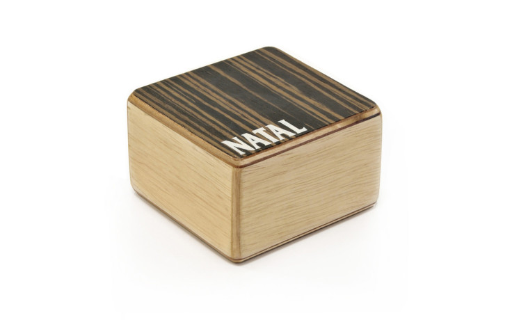 NATAL DRUMS WSK-SQ-E WOOD SHAKER SQUARE EBONY