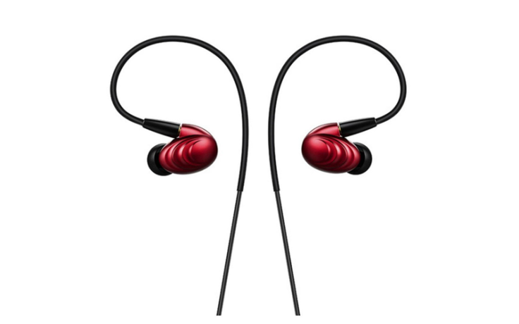 FIIO F9MMCX In-Ear hybrid headpnones Red