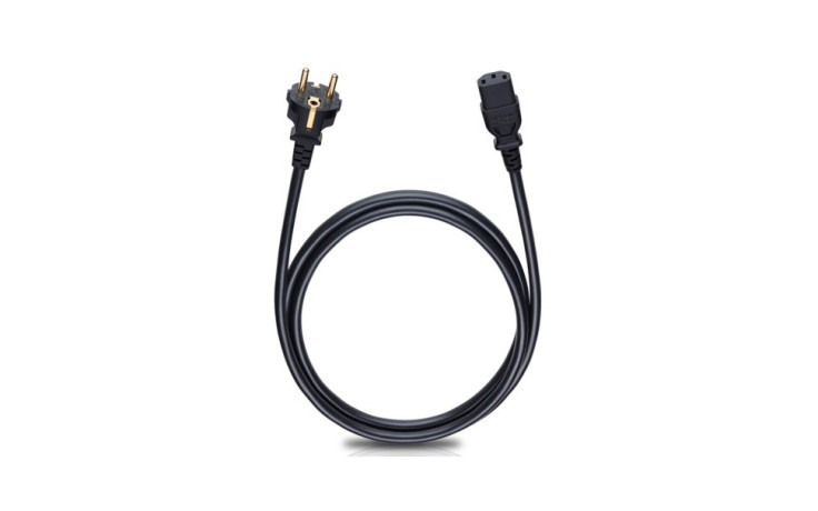 OEHLBACH Powercord C13/150 black, 1,5 м