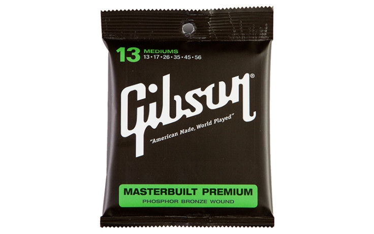 Gibson SAG-MB13 MASTERBUILT PHOSPHOR BRONZE .013-.056
