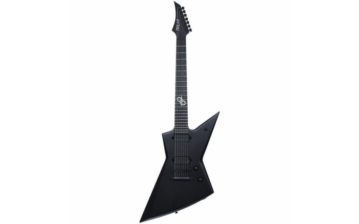 SOLAR GUITARS E2.7C CARBON BLACK MATTE