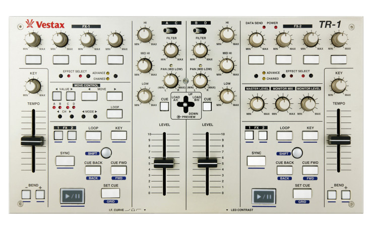 Vestax TR-1 Silver