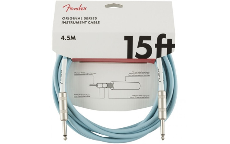 FENDER CABLE ORIGINAL SERIES 15' DBL