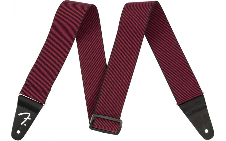 FENDER WEIGHLESS TWEED STRAP, RED