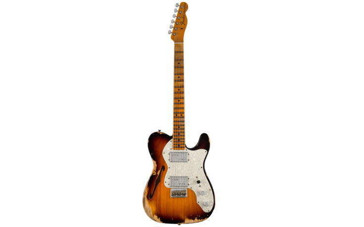 FENDER CUSTOM SHOP 1972 TELE THINLINE CUSTOM JOURNEYMAN RELIC LTD (custom built)