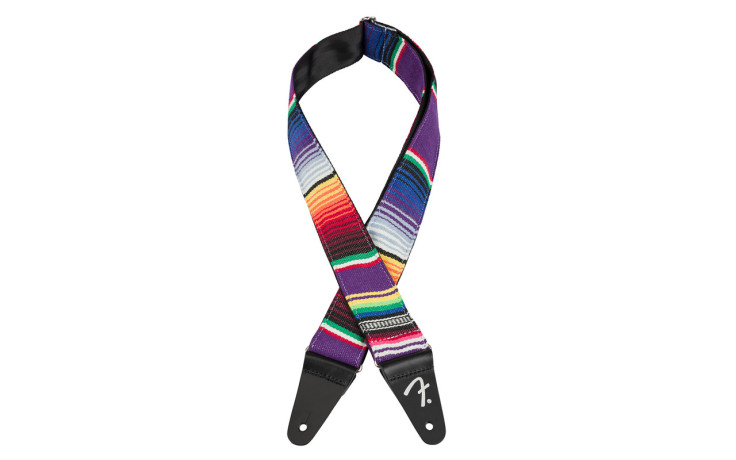 FENDER 2" SERAPE STRAP PURPLE MULTI