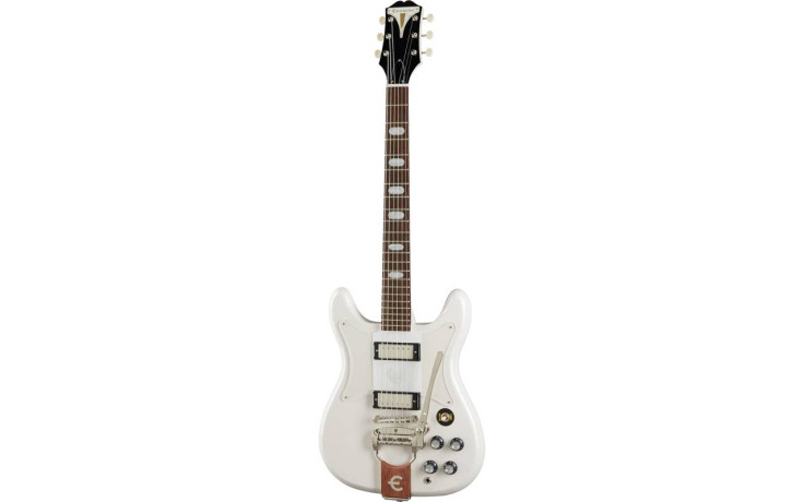 EPIPHONE CRESTWOOD CUSTOM TREMOTONE POLARIS WHITE