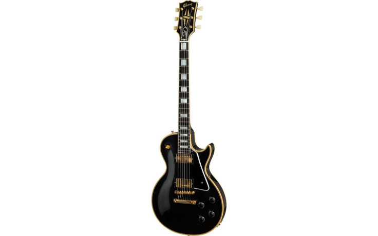 GIBSON '57 LES PAUL CUSTOM REISSUE 2 PICKUP VOS EBONY