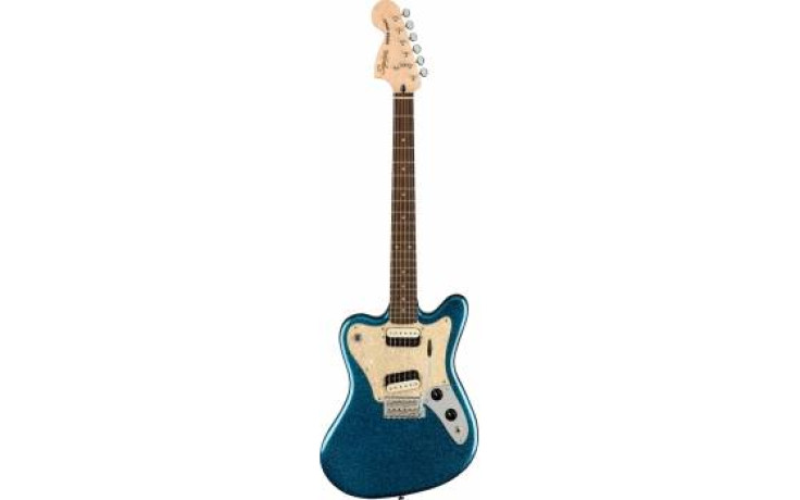 SQUIER by FENDER PARANORMAL SUPER SONIC LRL BLUE SPARKLE