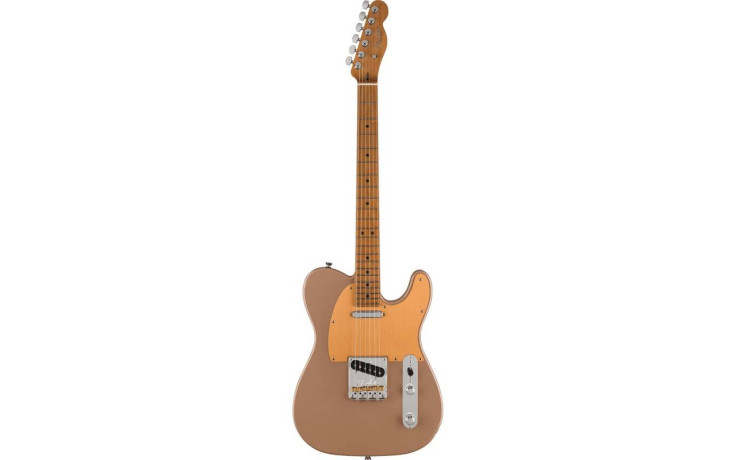 FENDER AMERICAN PRO II TELECASTER RST MN SHORELINE GOLD