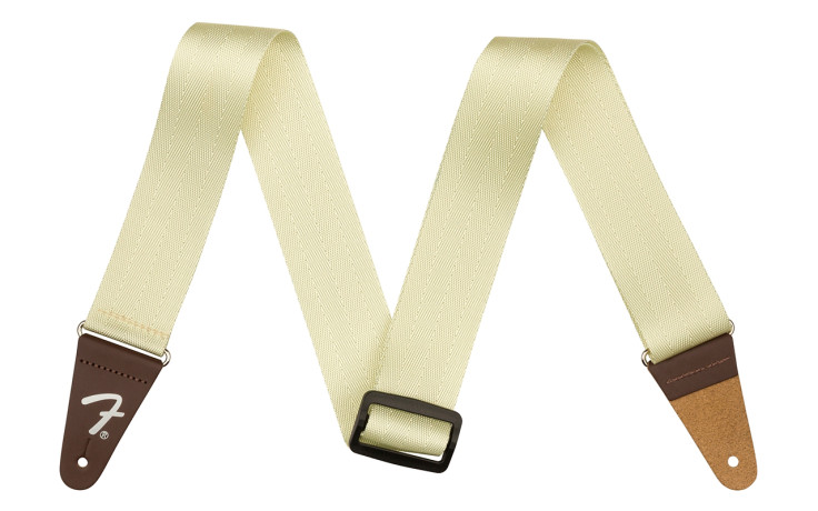 FENDER STRAP 2" AM PRO BELT OLYMPIC WHITE