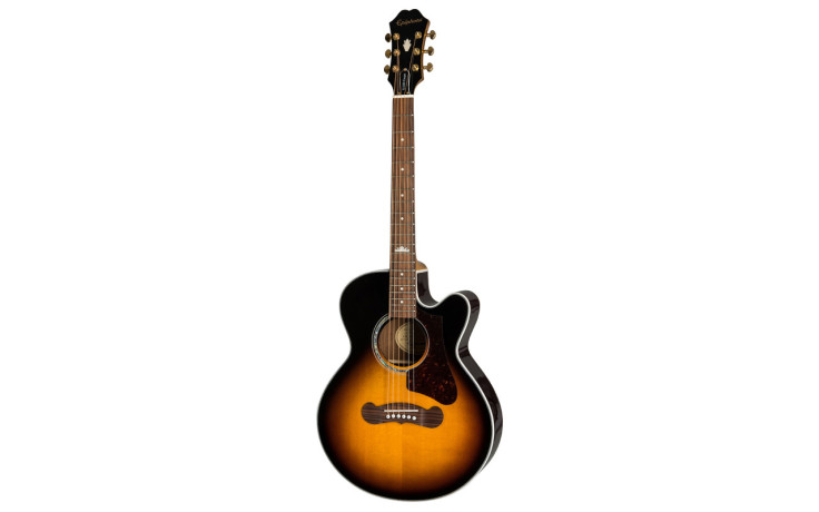 EPIPHONE J-200 EC STUDIO PARLOR VINTAGE SUNBURST