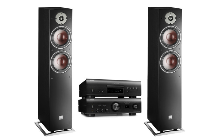 Denon PMA-1700NE + DALI Oberon 7 + Denon DCD-1700NE