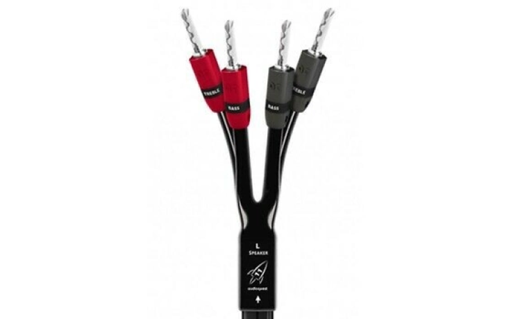 AUDIOQUEST Pair 2.5m ROCKET 22 SBW SureGrip 300 Ban/S
