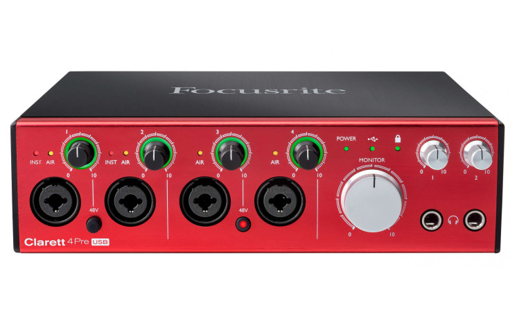 FOCUSRITE Clarett+ 4Pre