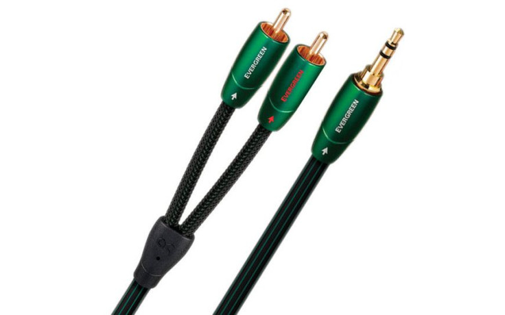 AUDIOQUEST 0.6m EVERGREEN 3.5mm > RCA