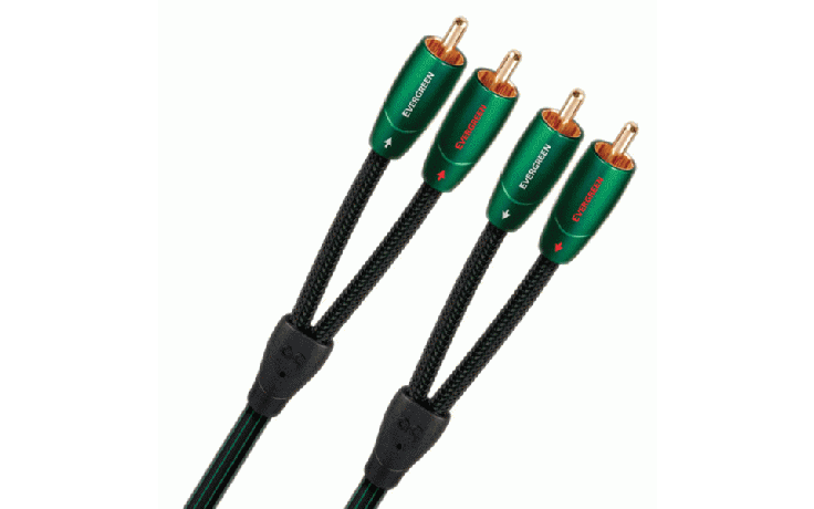 AUDIOQUEST 1.0m EVERGREEN RCA > RCA