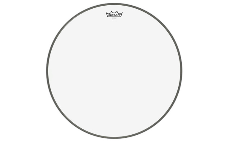 REMO EMPEROR® CLEAR BASS DRUMHEAD, 20"