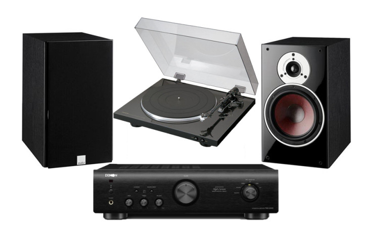Denon PMA-520 AE + Denon DP-300F + DALI Zensor 3