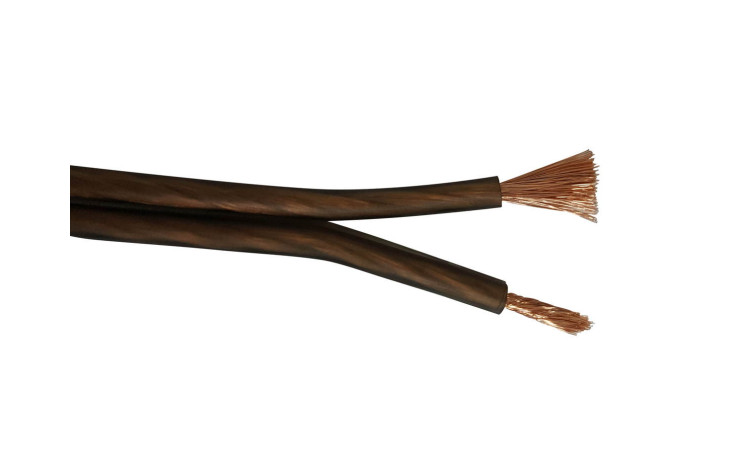 MT-POWER COAL BLACK SPEAKER CABLE 2/16 AWG