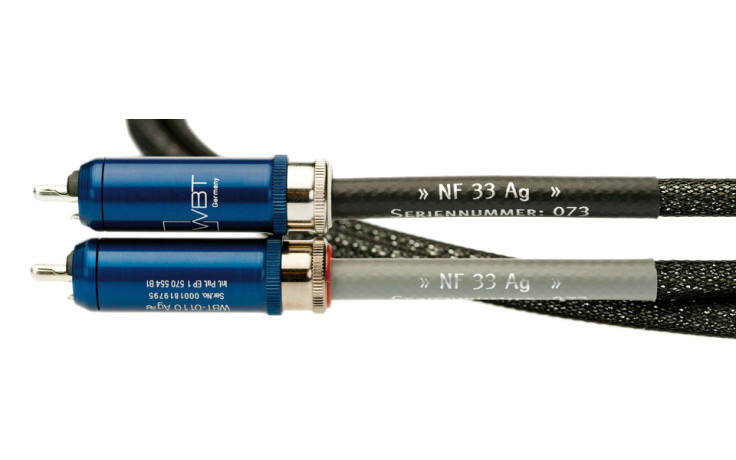 Silent Wire NF 33 Ag, RCA 1м