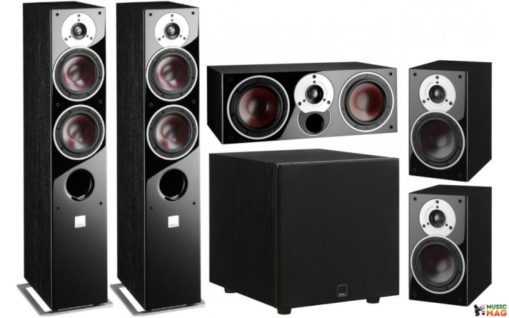 DALI Zensor 5 set5.1 5/1/vocal/Sub E9F Black