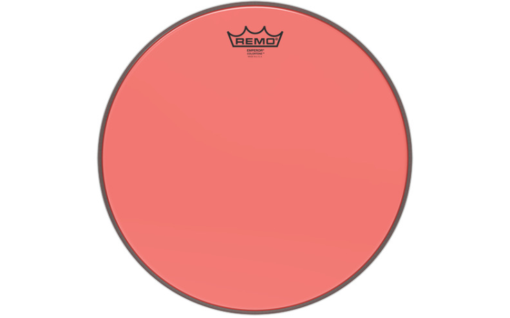 REMO EMPEROR 14" COLORTONE RED
