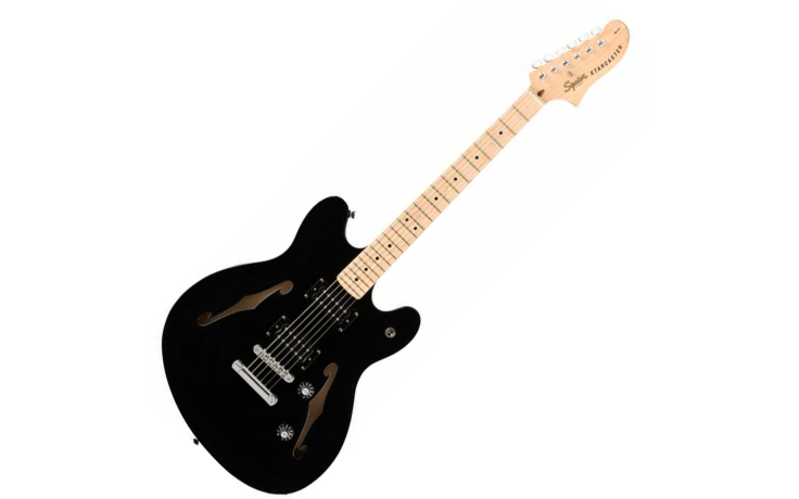 SQUIER by FENDER AFFINITY SERIES STARCASTER MAPLE FINGERBOARD BLACK