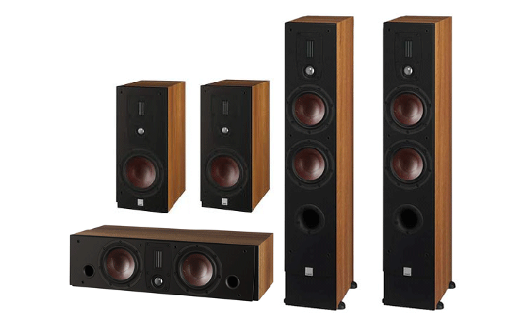 DALI Ikon 5 MK II set 5.0 walnut