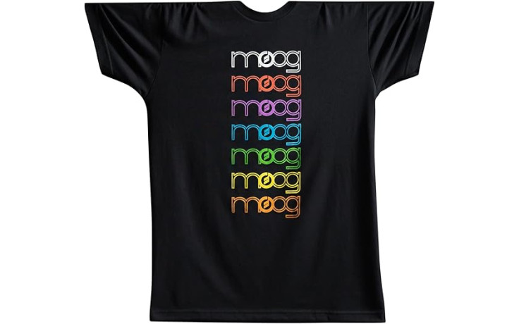 Moog Rainbow Spectrum Tee Small