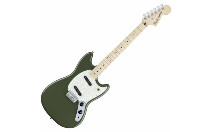 FENDER OFFSET MUSTANG MN OLIVE