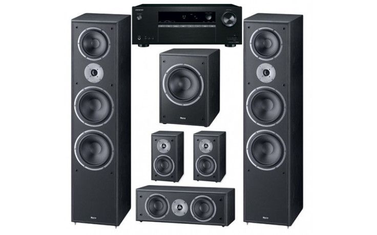 Домашний кинотеатр set 5.1 Onkyo TX-SR252 + Magnat Monitor Supreme 2002/102/center252/sub 202A