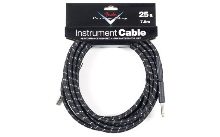 FENDER CUSTOM SHOP PERFORMANCE CABLE 25' BTW