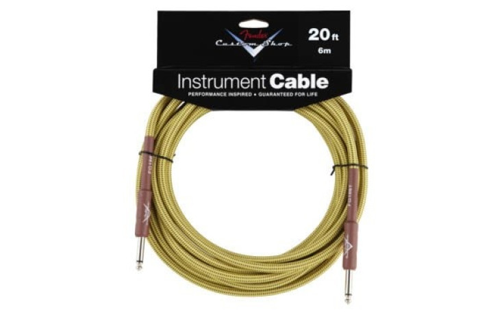 FENDER CUSTOM SHOP CABLE 20 TWEED