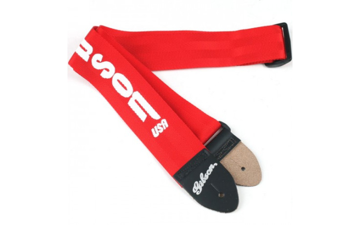 Gibson ASGSBU-20 GIBSON USA STYLE 2' SAFETY STRAP - FERRARI RED