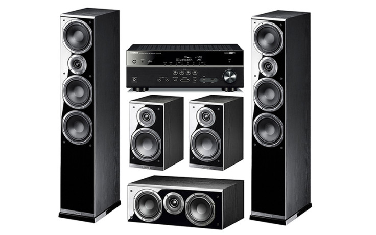 Yamaha RX-V585 + set 5.0 Magnat Shadow 207/203/213