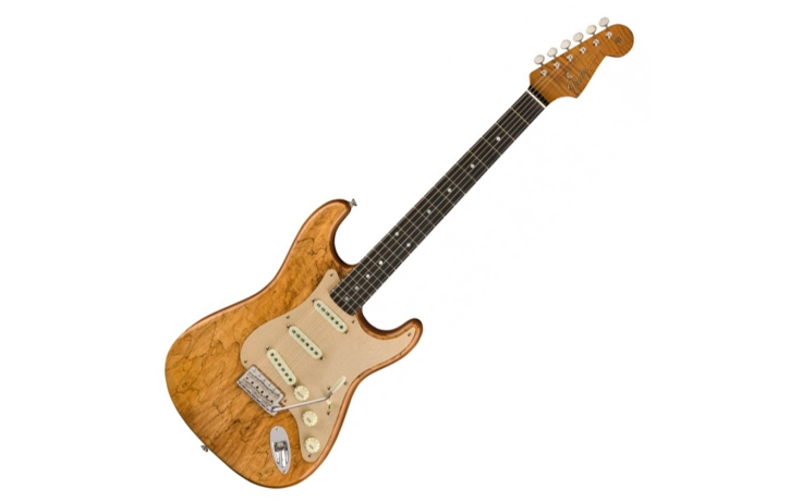 FENDER CUSTOM SHOP ARTISAN SPALTED MAPLE STRATOCASTER AGED NAT
