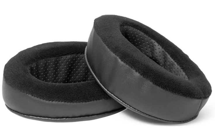 BRAINWAVZ OVAL Hybrid Earpads ANGLED BLACK