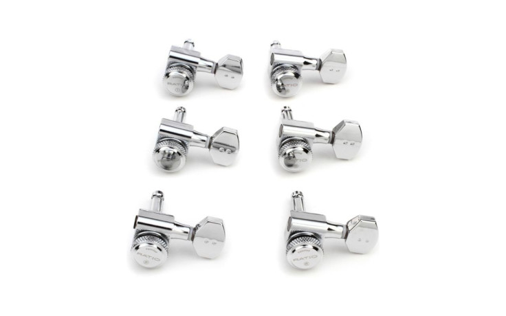 GRAPH TECH PRL-9721-C0 Staggered Electric Locking 6 In-line Chrome 2 Pin