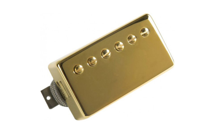 GIBSON BURSTBUKER PRO ALNICO 5 HUMBUCKER BRIDGE/GOLD COVER