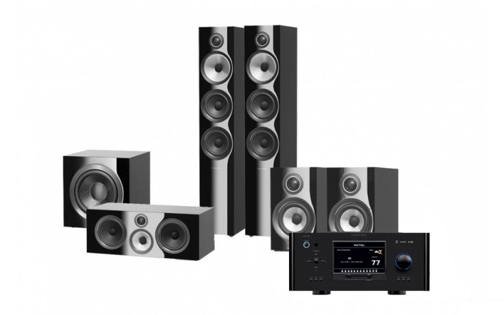 ROTEL RAP-1580 + set 5.1 Bowers & Wilkins 704 S2