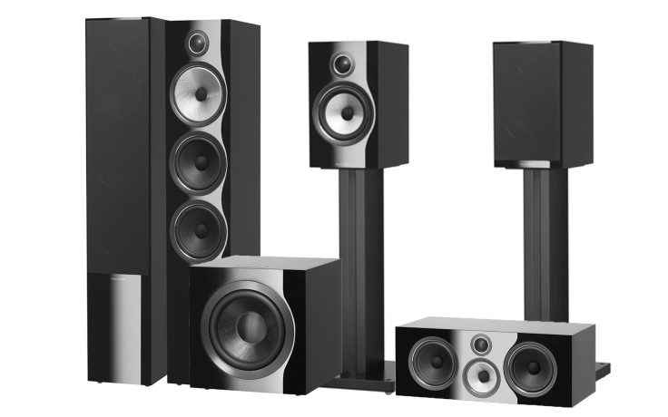 Bowers & Wilkins 703 set 5.1 Black Gloss