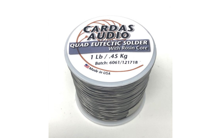 Cardas Quad Eutectic Roll Solder 0.45kg/1 lb
