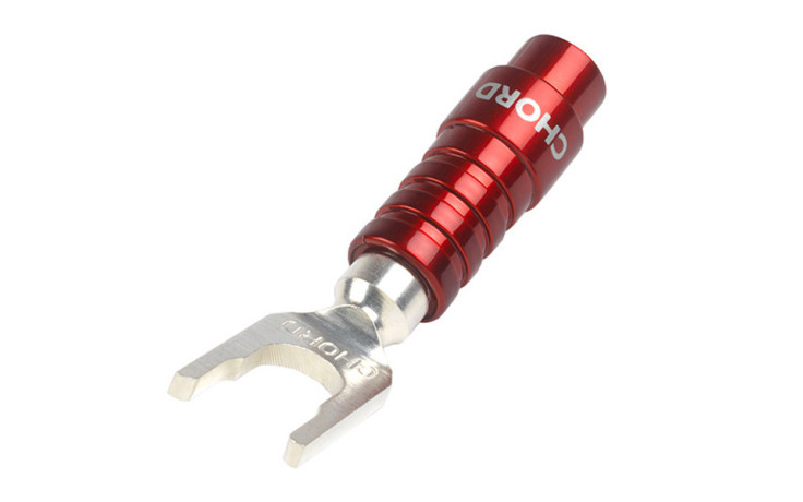 CHORD ChordOhmic ChorAlloy Spade SHORT CRIMP Red ABS Cap