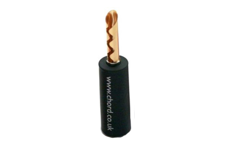 CHORD Banana Plug - Screw Type, Black (Z)